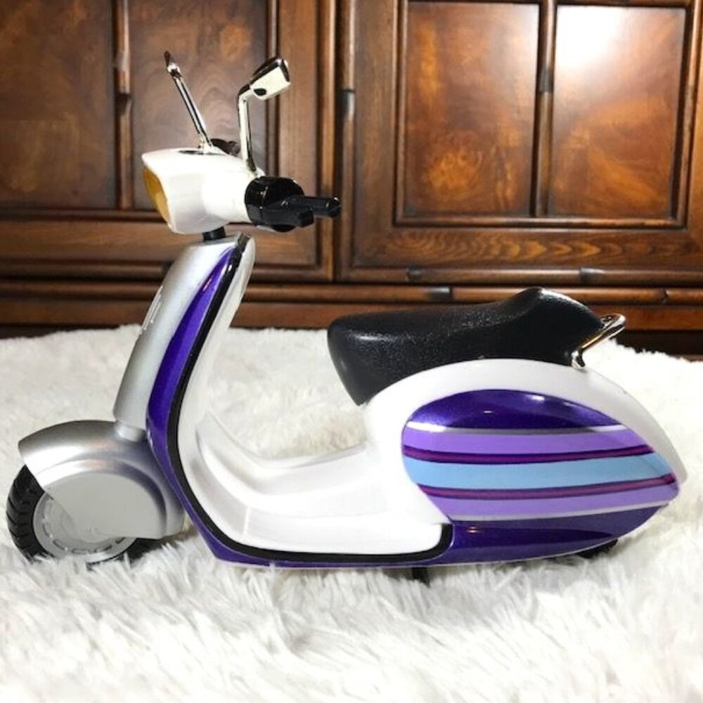 Doll Motorcycle w/ Steering Front + Lift Up Storage Seat + Kickstand